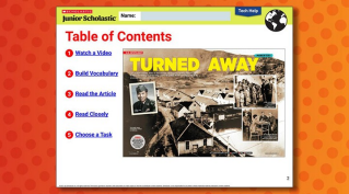 Scholastic News - I was turned away