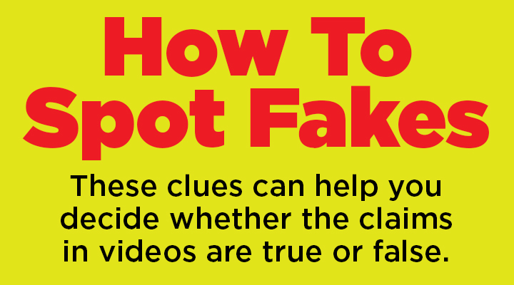 Question 5: What makes you think that a news item is fake? You can mark